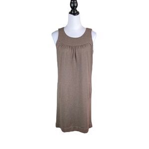 Calvin Klein Brown Sleeveless Shift Dress, Size 4‎